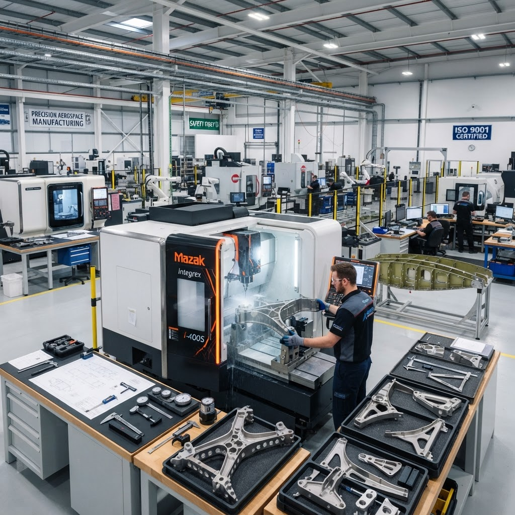 Aerospace manufacturing facility